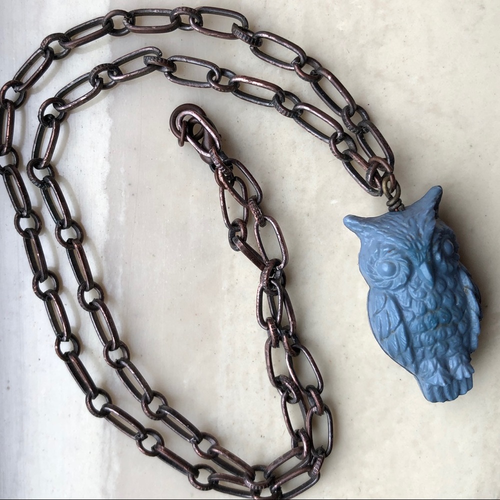 Owl Charm Necklace